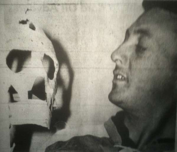 Len Iles was one of the first to implement the goaly mask. Herald Tribune photo taken by Stan Neufeld