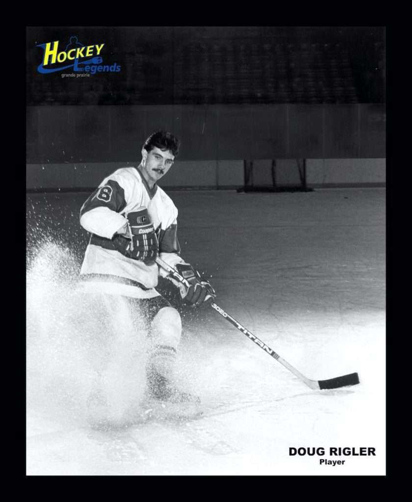 Doug Rigler became a GP Hockey Legend in the player category in 2008.